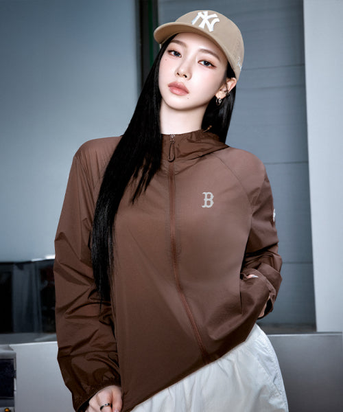 SPORTIVE ULTRALIGHT RUNNING WINDBREAKER BOS #KARINA同款! BROWN