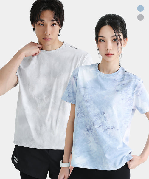 AIRIES SNOW RUNNING SHORT SLEEVE - 2 COLORS LIGHT GREY