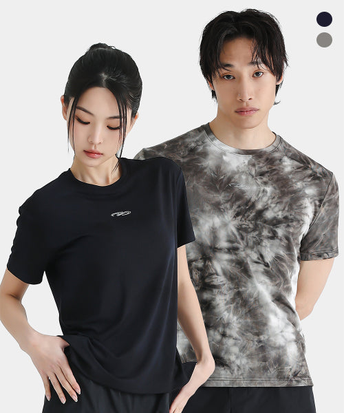 COTTON-LIKE SNOW RUNNING SHORT SLEEVE - 2 COLORS GREY
