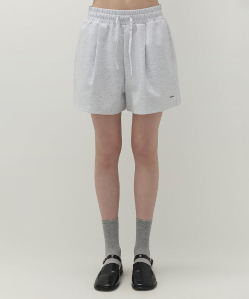 ESSENTIAL BANDING SHORTS - 3 COLORS LIGHT GREY