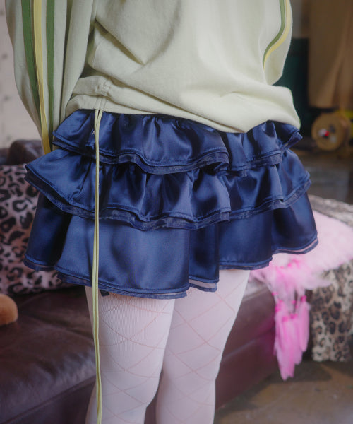 TNSW FRILL SKIRTPANTS NAVY - 2 COLORS