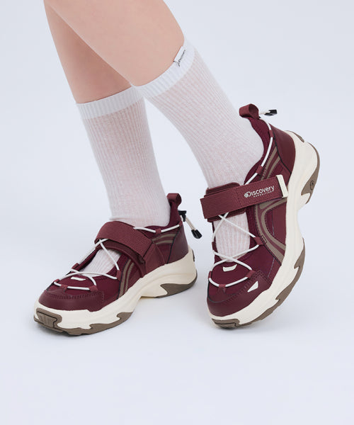 WAVE JANE FLATS #NINGNING同款！ - 6 COLORS BURGUNDY