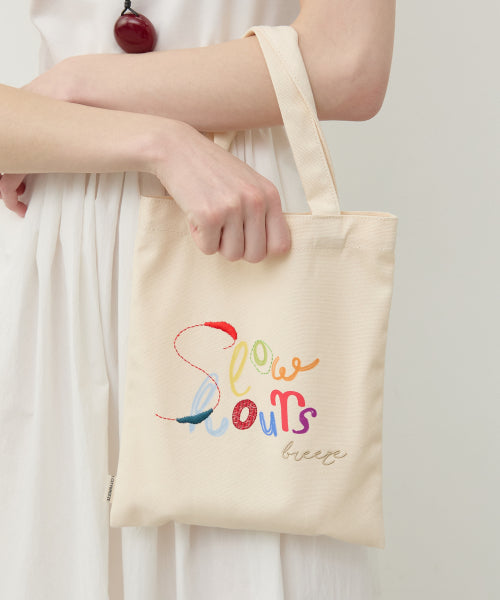 GRAPHIC MINI ECO BAG IVORY IVORY