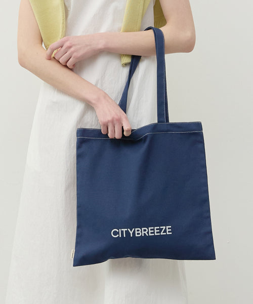 CITY LOGO BASIC ECO BAG NAVY - 2 COLORS NAVY