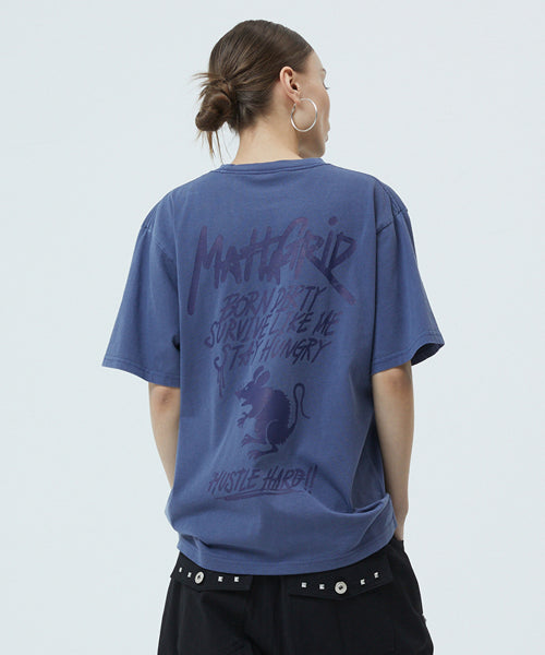 PIGMENT RAT GRAFFITI LOGO TEE - 2 COLORS