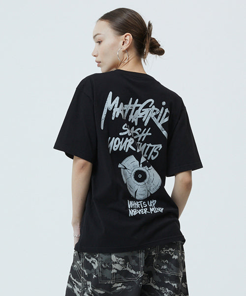 RECORD GRAFFITI LOGO TEE - 2 COLORS