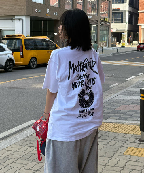 RECORD GRAFFITI LOGO TEE - 2 COLORS