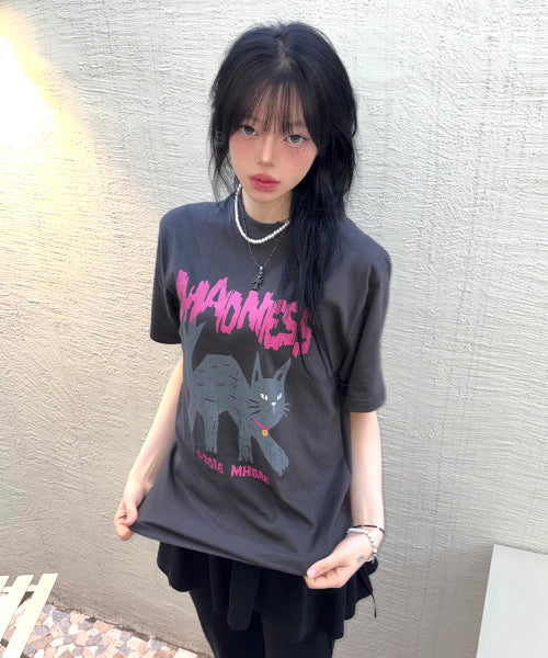 MADNESS CAT TEE - 3 COLORS