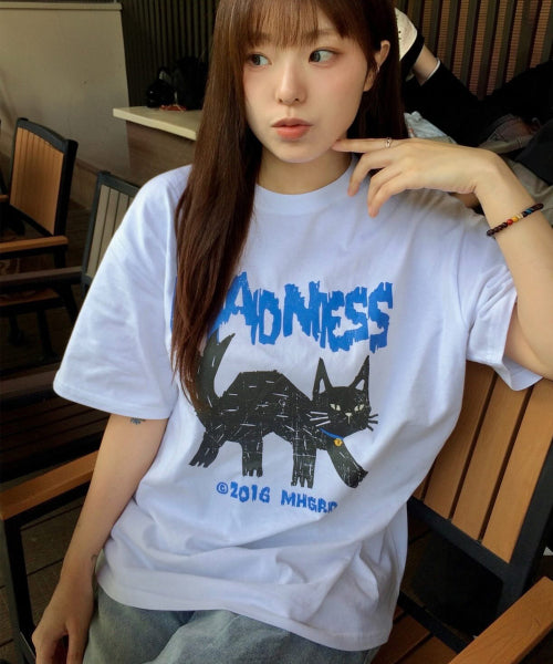 MADNESS CAT TEE - 3 COLORS
