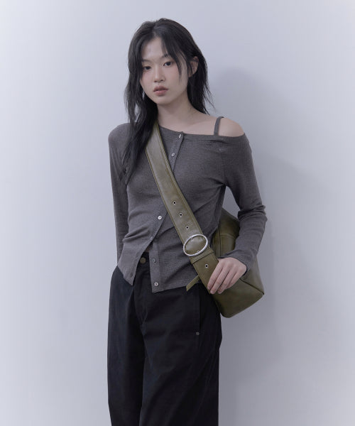 SOFT OFF-SHOULDER CARDIGAN - 3 COLORS