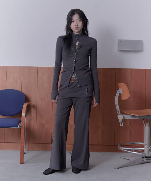 LAYERED SKIRT PANTS - 2 COLORS