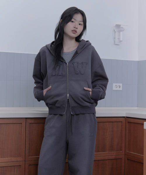 QUIET ZIP-UP HOODIE - 2 COLORS