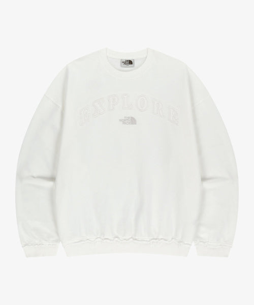 EXPLORE SWEATSHIRT IVORY