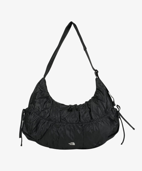 BONNEY SHIRRING CROSS BAG BLACK