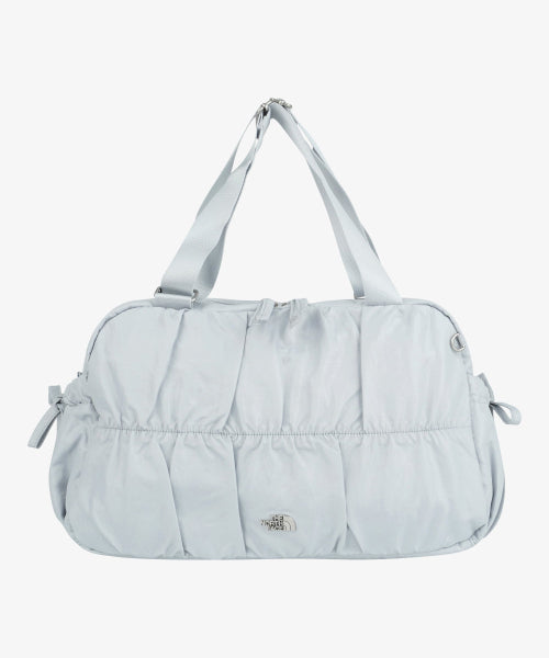 BONNEY SHIRRING SHOULDER TOTE LIGHT GRAY