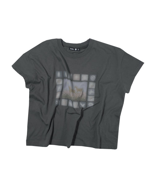 PIO SHORT SLEEVE TEE - 2 COLORS CHARCOAL