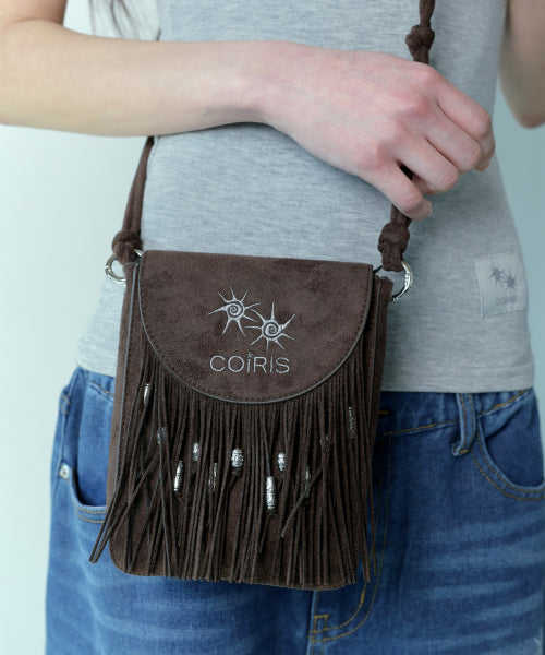 TEE MINI CROSSBODY BAG BROWN