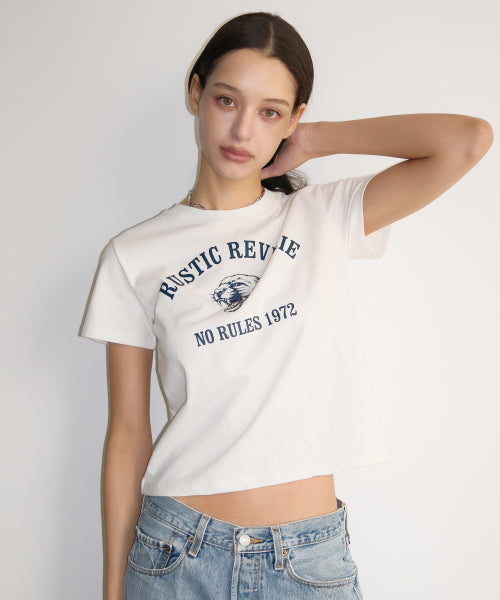 ROARING CAT BABY TEE - 3 COLORS IVORY