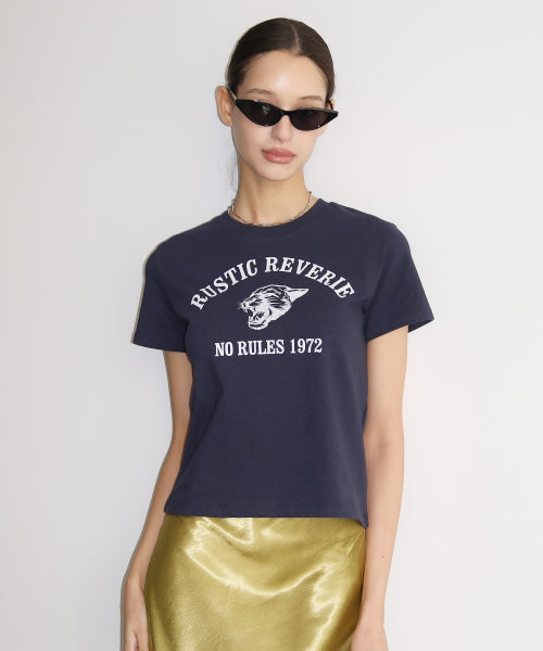 ROARING CAT BABY TEE - 3 COLORS NAVY