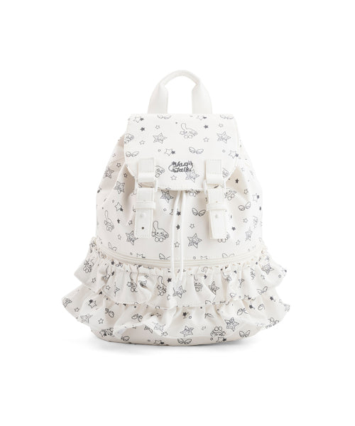 SHIRRING SPECIAL LIMITED BACKPACK - 2 COLORS WHITE