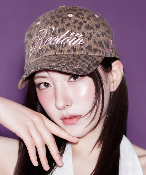 RECLOW RWL LEOPARD BALL CAP - 3 COLORS BROWN