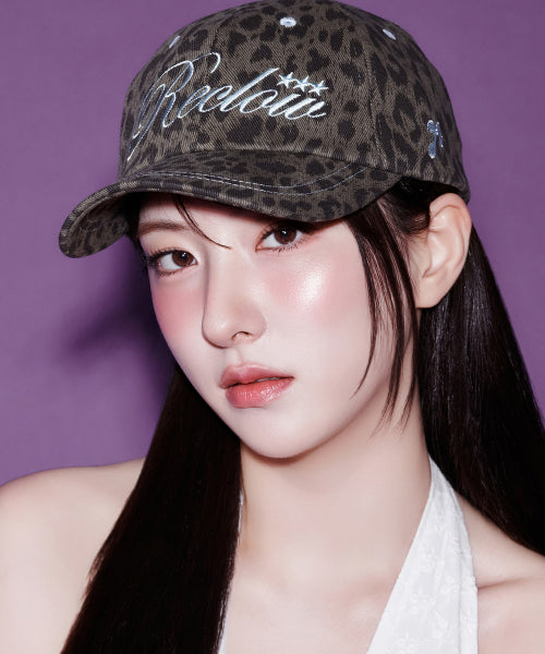 RECLOW RWL LEOPARD BALL CAP - 3 COLORS KHAKI
