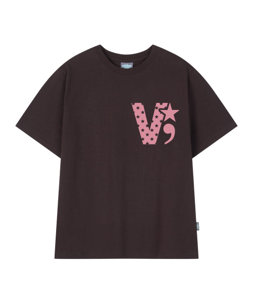 V STAR TEE - 3 COLORS