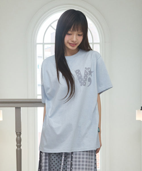 V STAR TEE - 3 COLORS