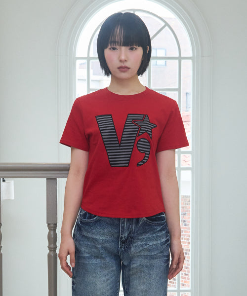 VV STAR CROP TEE - 2 COLORS