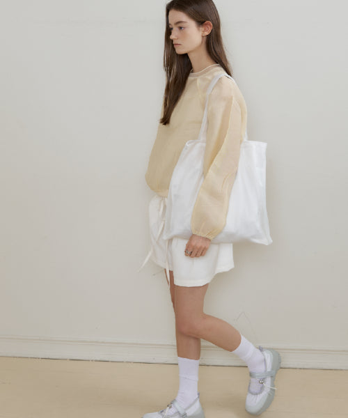 ECO BAG - 3 COLORS WHITE