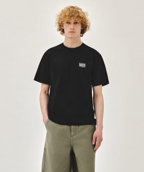 AEROCOOL SMALL CLASSIC LOGO TEE - 5 COLORS BLACK