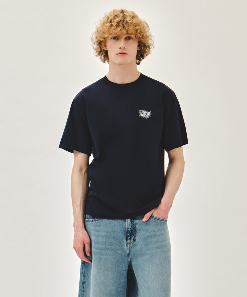 AEROCOOL SMALL CLASSIC LOGO TEE - 5 COLORS NAVY