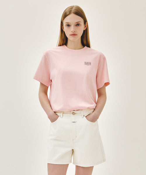 AEROCOOL SMALL CLASSIC LOGO TEE - 5 COLORS PINK