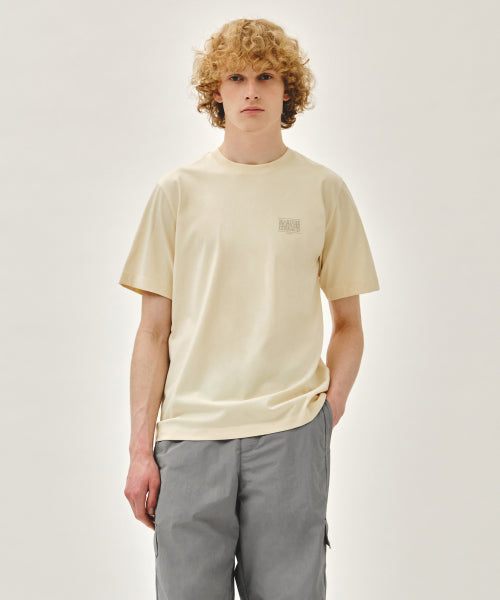 AEROCOOL SMALL CLASSIC LOGO TEE - 5 COLORS BEIGE
