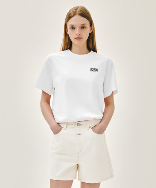 AEROCOOL SMALL CLASSIC LOGO TEE - 5 COLORS WHITE