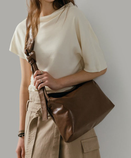 BLEECKER TIE BAG BROWN