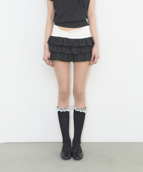 SKIRT PANTS - 3 COLORS BLACK