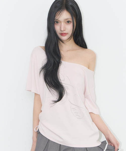 RIBBON SHIRT - 4 COLORS PINK