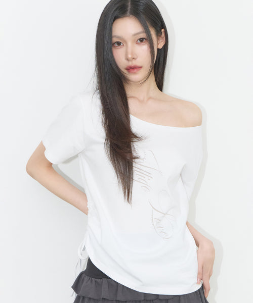 RIBBON SHIRT - 4 COLORS WHITE