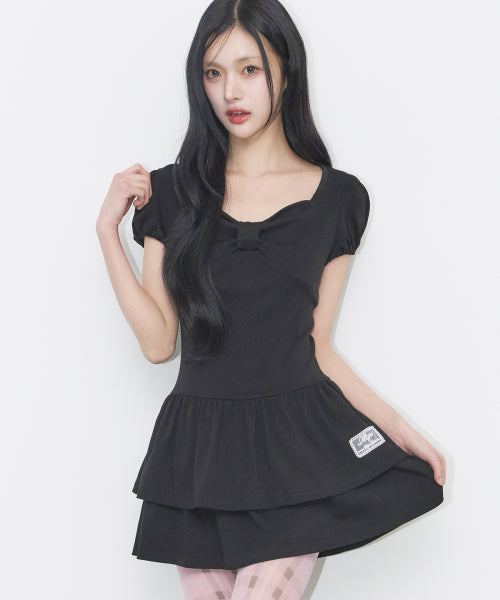 MINI DRESS - 3 COLORS BLACK