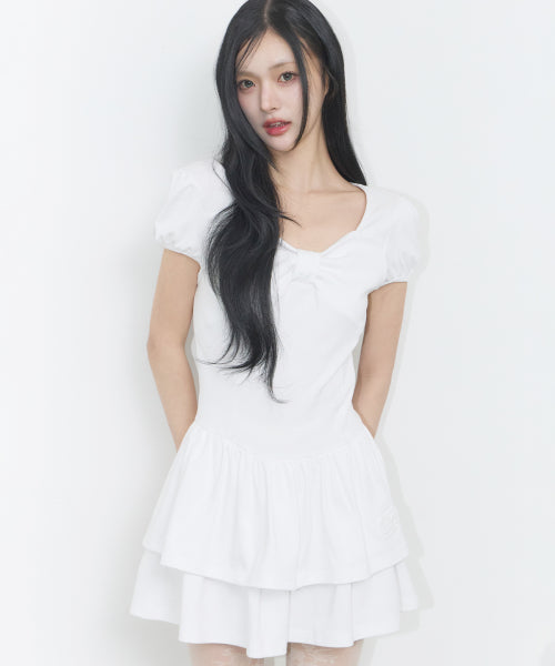 MINI DRESS - 3 COLORS WHITE