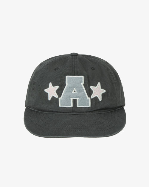 WASHED CAPITAL LOGO CAP - 3 COLORS CHARCOAL