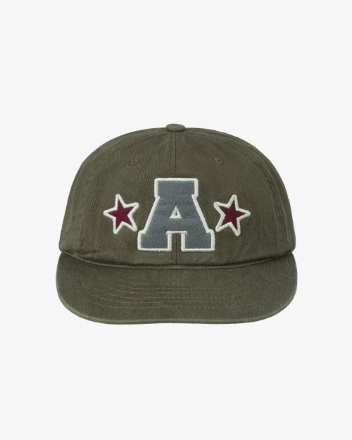 WASHED CAPITAL LOGO CAP - 3 COLORS KHAKI