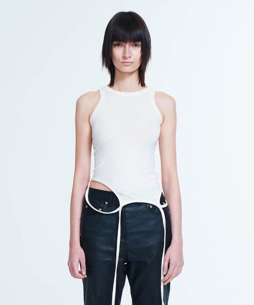 2WAY SLEEVELESS - 2 COLORS IVORY