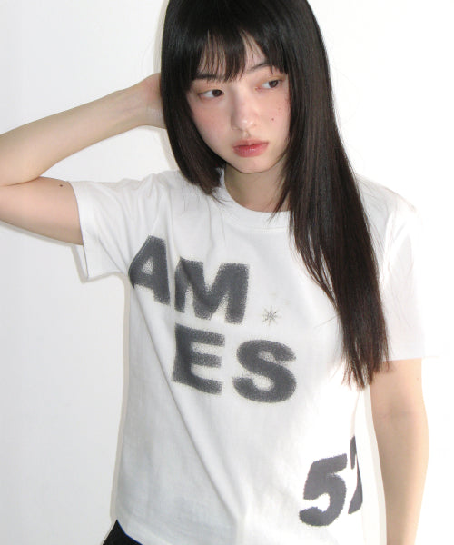 SPRAY 52 TYPO TEE - 3 COLORS WHITE