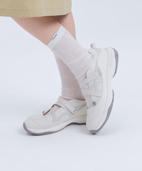 WAVE STRAP SANDALS #NINGNING同款！ - 4 COLORS BEIGE