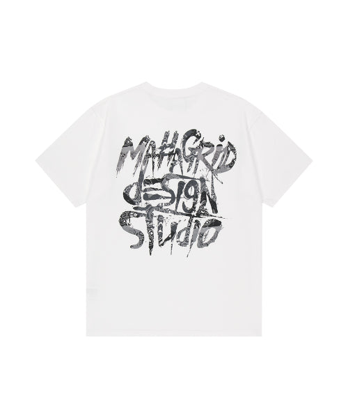 PAISLEY SLASH LOGO TEE - 2 COLORS