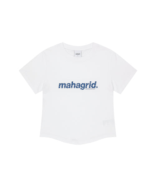 DOT BASIC LOGO ROUND CROP TEE - 2 COLORS