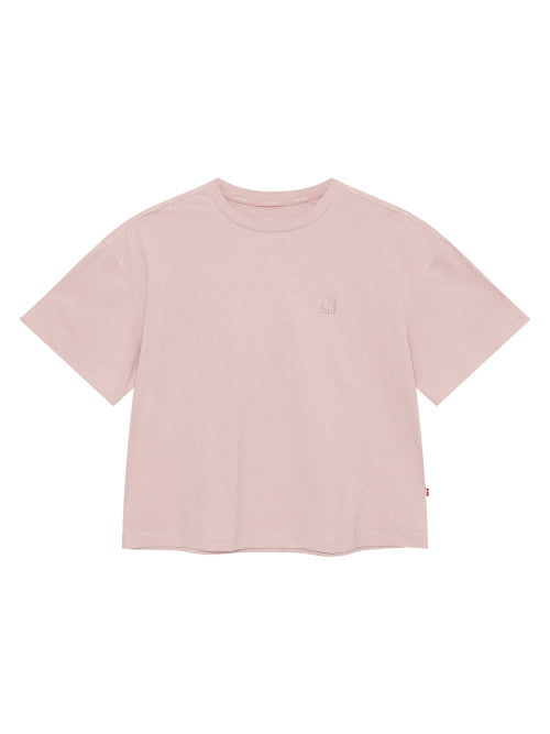 SORONA POLAR BEAR GRAPHIC TEE - 3 COLORS LIGHT PINK