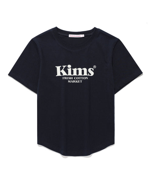 KIMS BAM LOGO T-SHIRT NAVY